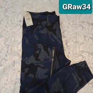G STAR RAW POWEL TAPERED PANTS GREY CAMOUFLAGE